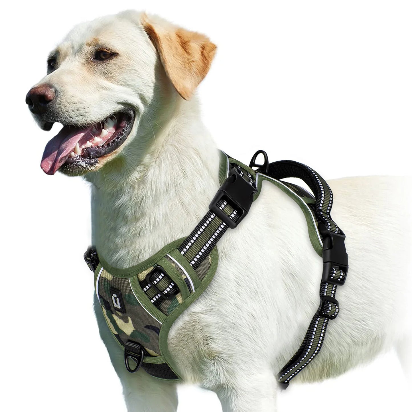 🐕 No-Pull Padded Dog Vest with Control Handle