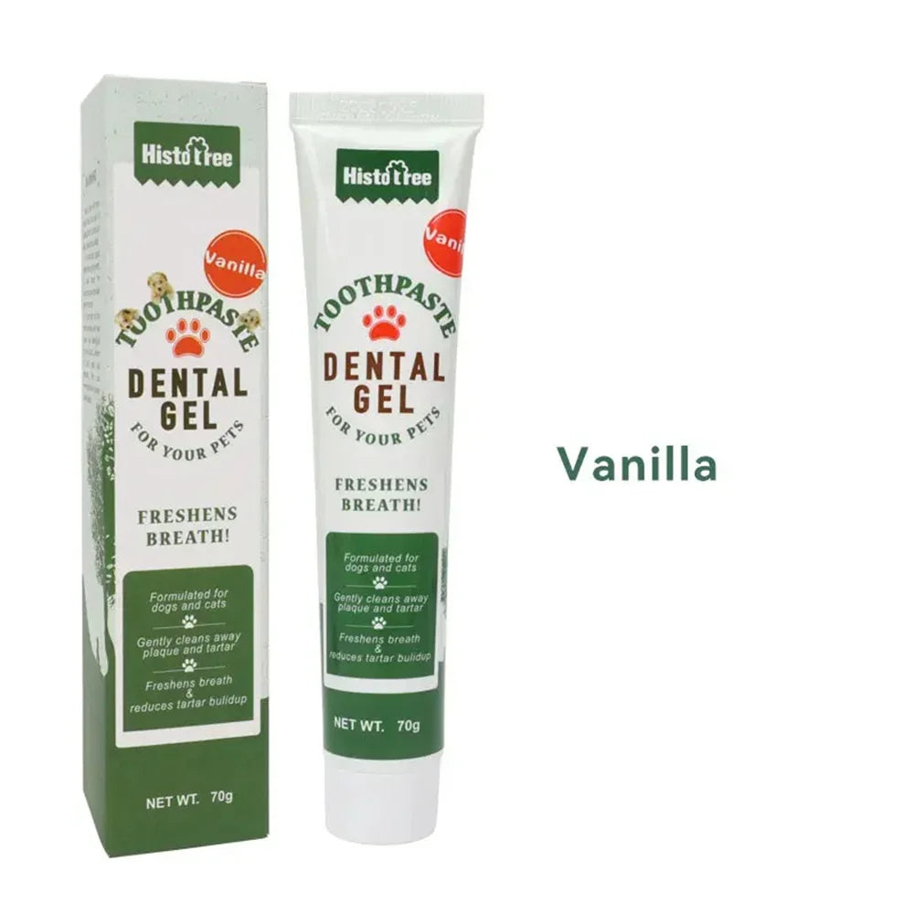 🦷 Vanilla & Beef Pet Toothpaste – Tasty Dental Care for Dogs & Cats