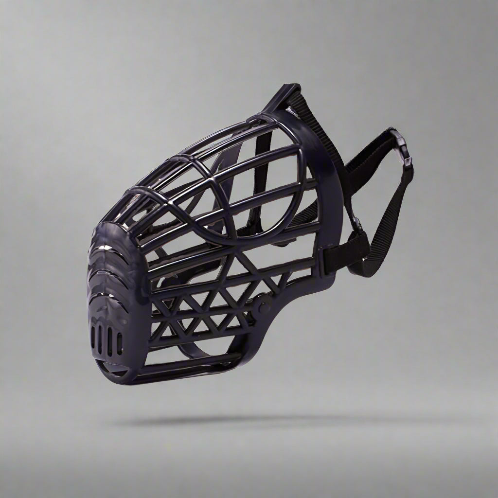 🐾 Adjustable Dog Muzzle – Breathable Safety Mask