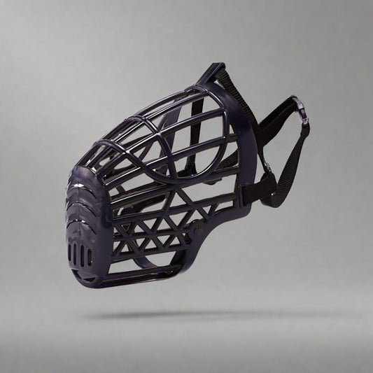 🐾 Adjustable Dog Muzzle – Breathable Safety Mask