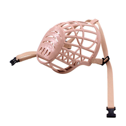 🐾 Adjustable Dog Muzzle – Breathable Safety Mask