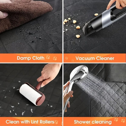 🚗 Waterproof Dog Car Seat Cover – Hammock Style Protector