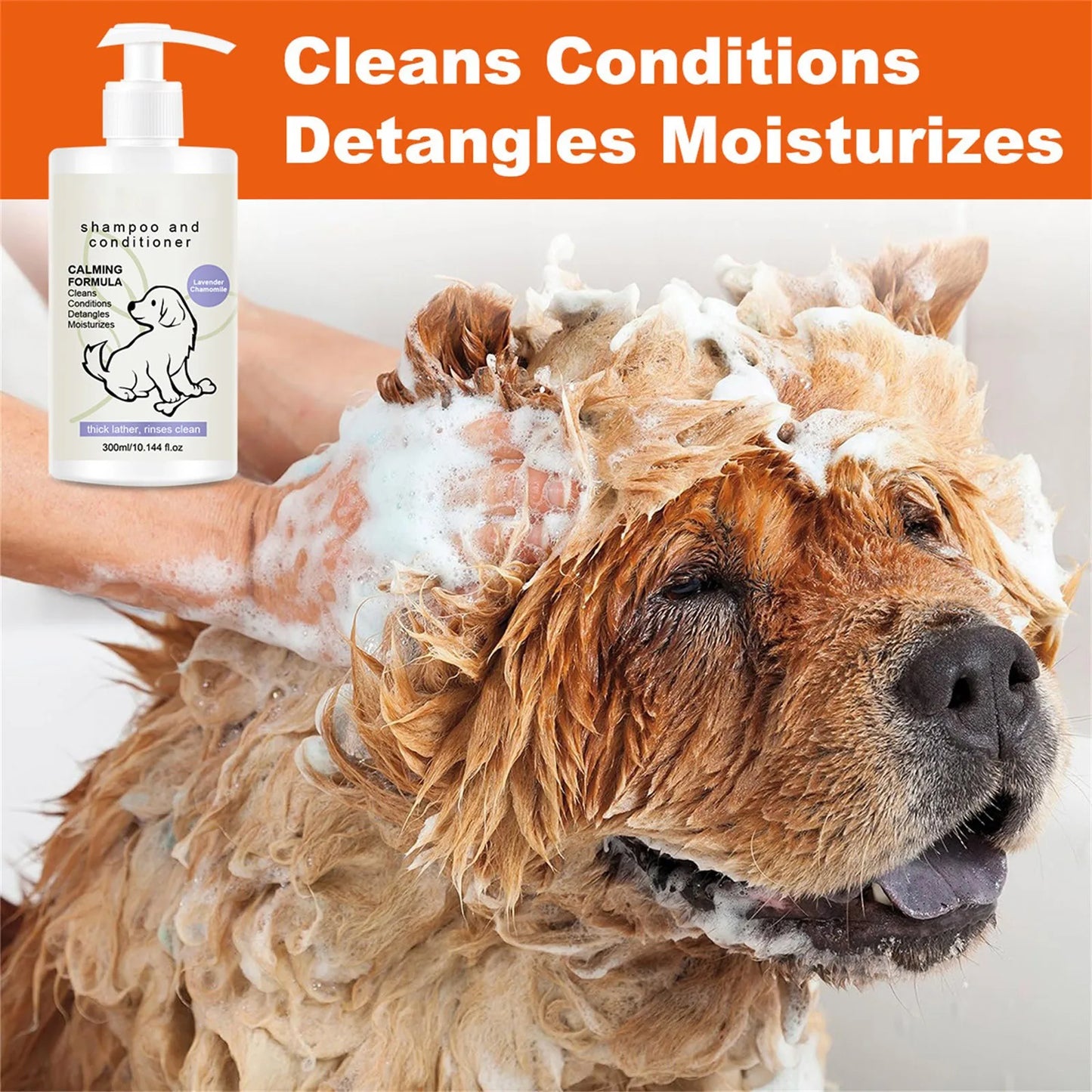 🐶 Calming Dog Shampoo – 4 in 1