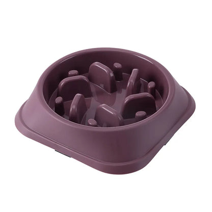 🐶 Anti-Gulp Slow Feeder Bowl – Healthy & Safe Mealtime