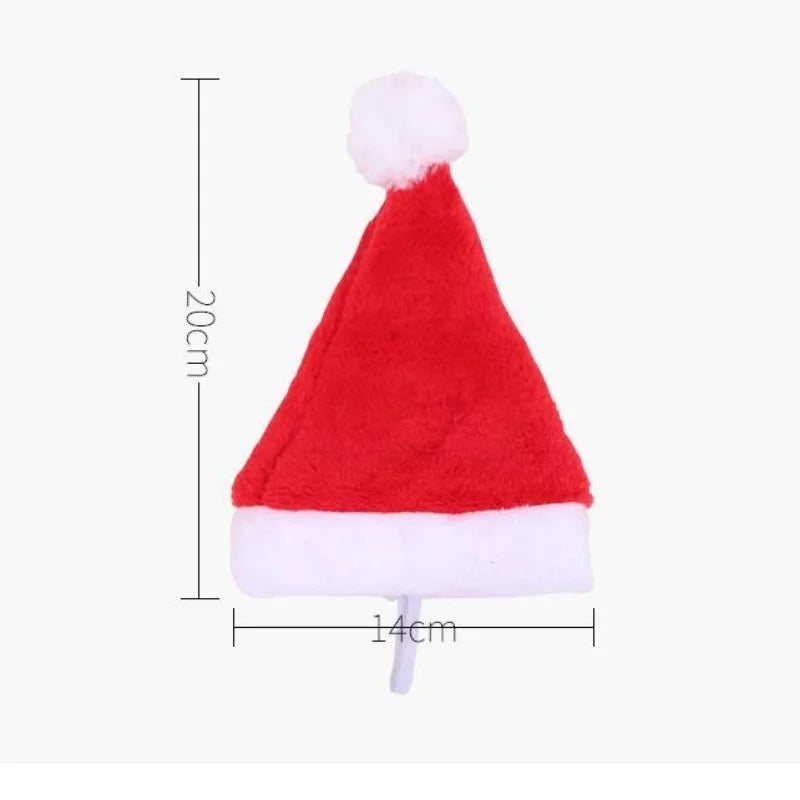 🎄 Santa Pet Hat – Christmas Hat for Cats & Dogs 🐾