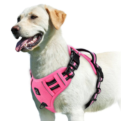 🐕 No-Pull Padded Dog Vest with Control Handle