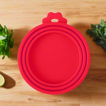 🥄 Reusable Pet Food Can Cover & Spoon – Portable Storage Set