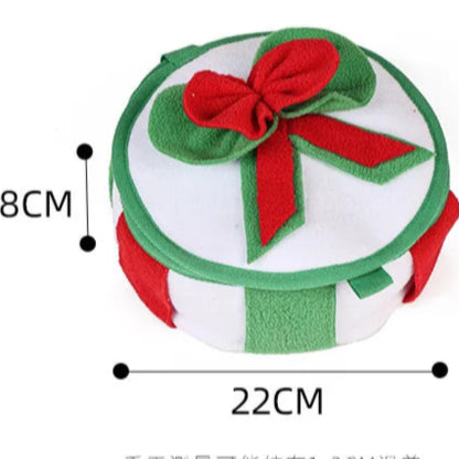 🧠 Christmas Snuffle Mat – Interactive Puzzle Feeder