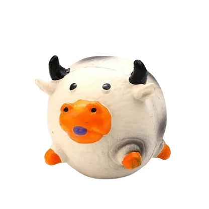 🔊 Vocal Pet Toy – Squeaky Animal Sound Ball