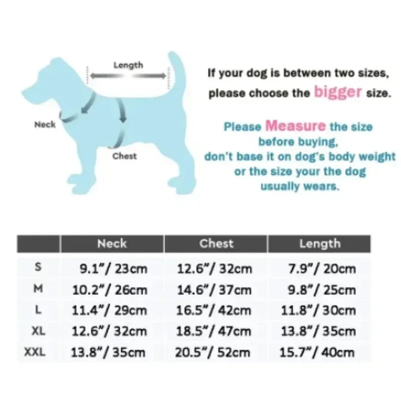 🧥 Winter Warm Dog Coat – Snug Cotton Jacket with D-Ring