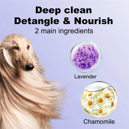 🐶 Calming Dog Shampoo – 4 in 1