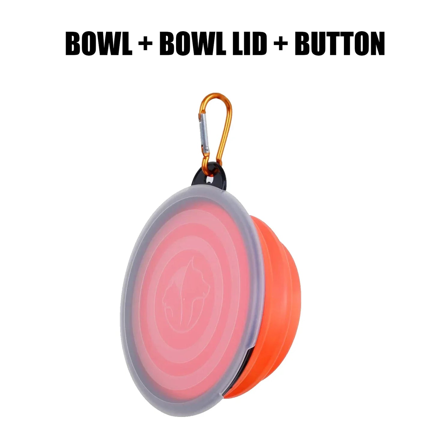 🥣 Collapsible Travel Bowl – Keychain Silicone Dish