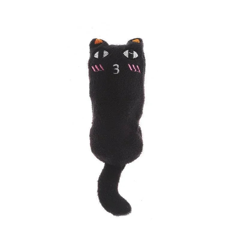 😺 Thumb-Shaped Catnip Plush Pillow – Cute & Bite-Resistant Toy