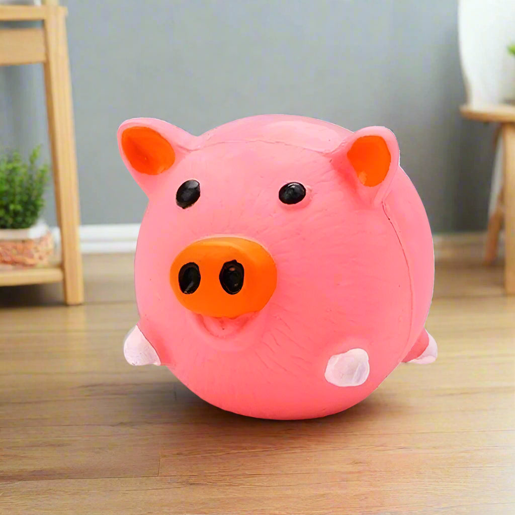 🔊 Vocal Pet Toy – Squeaky Animal Sound Ball