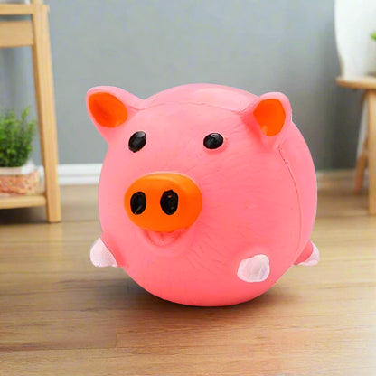 🔊 Vocal Pet Toy – Squeaky Animal Sound Ball