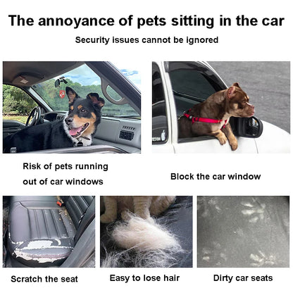 🚗 Foldable Pet Car Seat – Safe & Cosy Booster