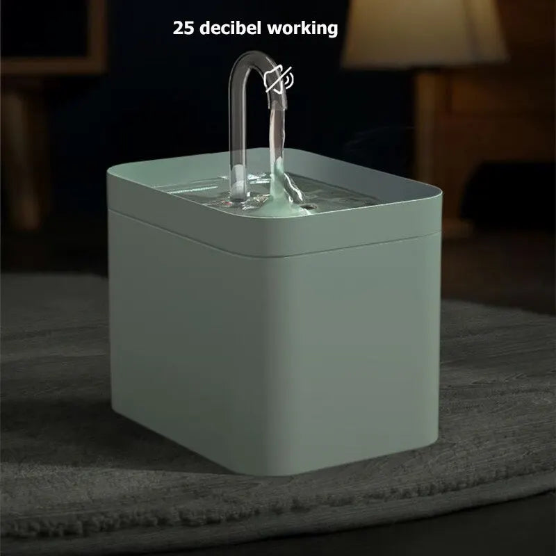 💧 Electric Water Fountain – 1.5 L Filtered Pet Drinker
