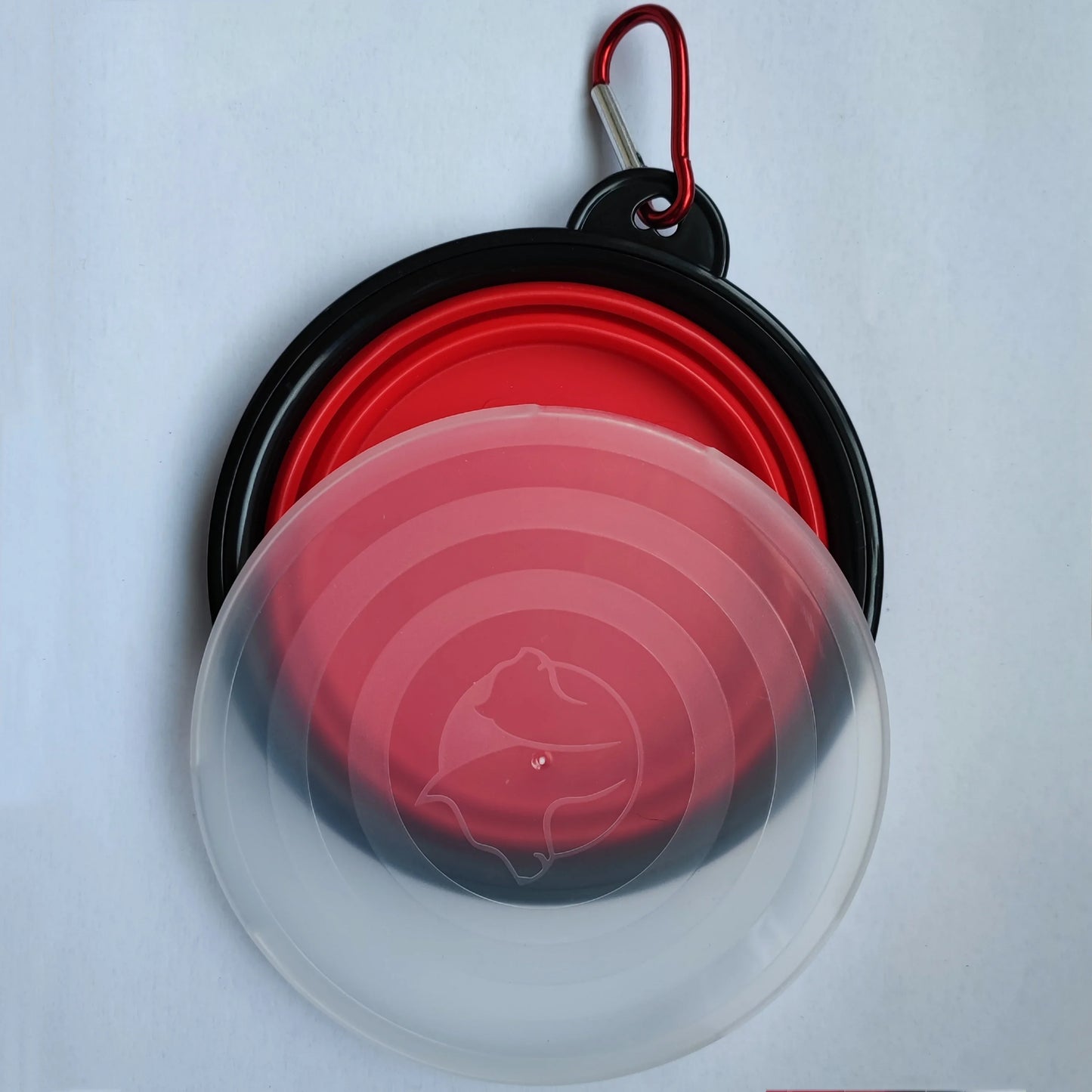🥣 Collapsible Travel Bowl – Keychain Silicone Dish