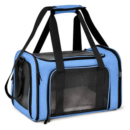 👜 Ventilated Pet Carrier Bag – Airline Approved Travel