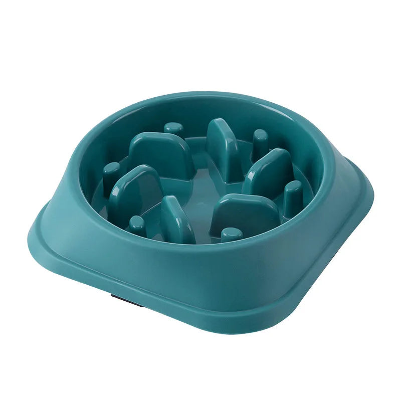 🐶 Anti-Gulp Slow Feeder Bowl – Healthy & Safe Mealtime
