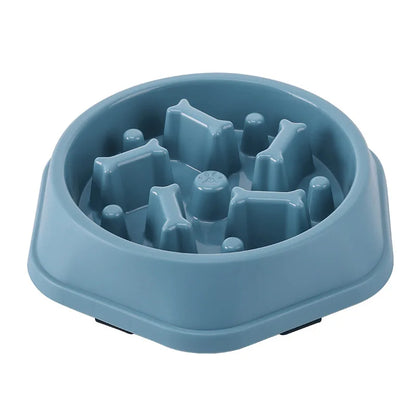 🐶 Anti-Gulp Slow Feeder Bowl – Healthy & Safe Mealtime