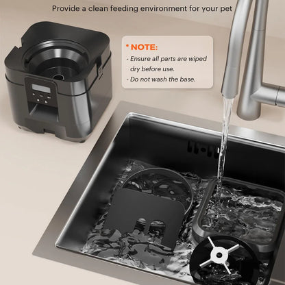 🕒 Smart Automatic Pet Feeder – Timed & Measured Feeding for Cats & Dogs