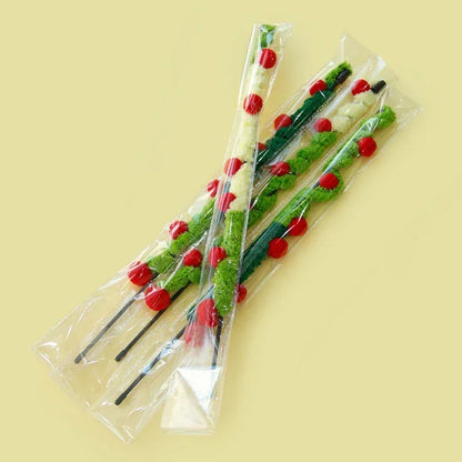 🐱 Feather Teaser Wand – Caterpillar Fun Toy