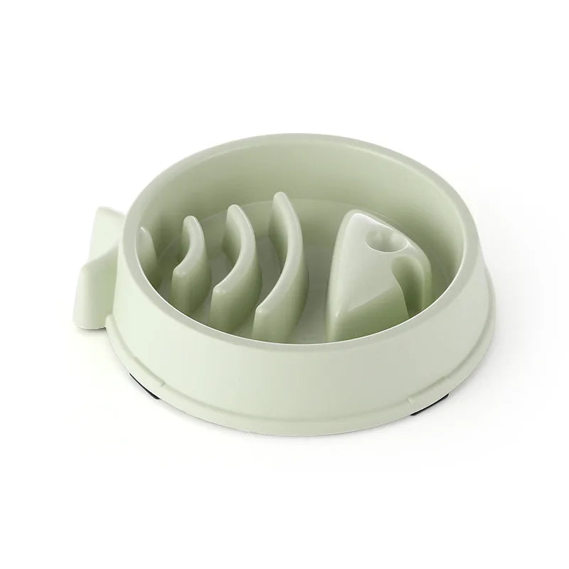 🐶 Anti-Gulp Slow Feeder Bowl – Healthy & Safe Mealtime