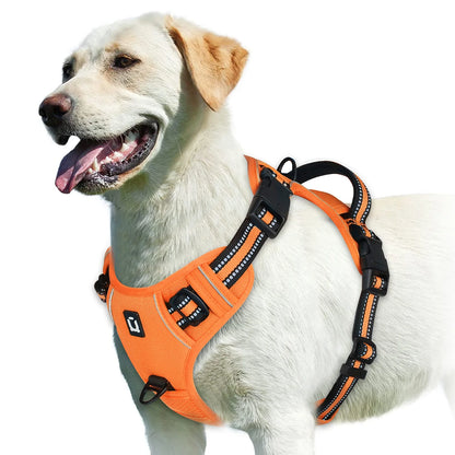 🐕 No-Pull Padded Dog Vest with Control Handle