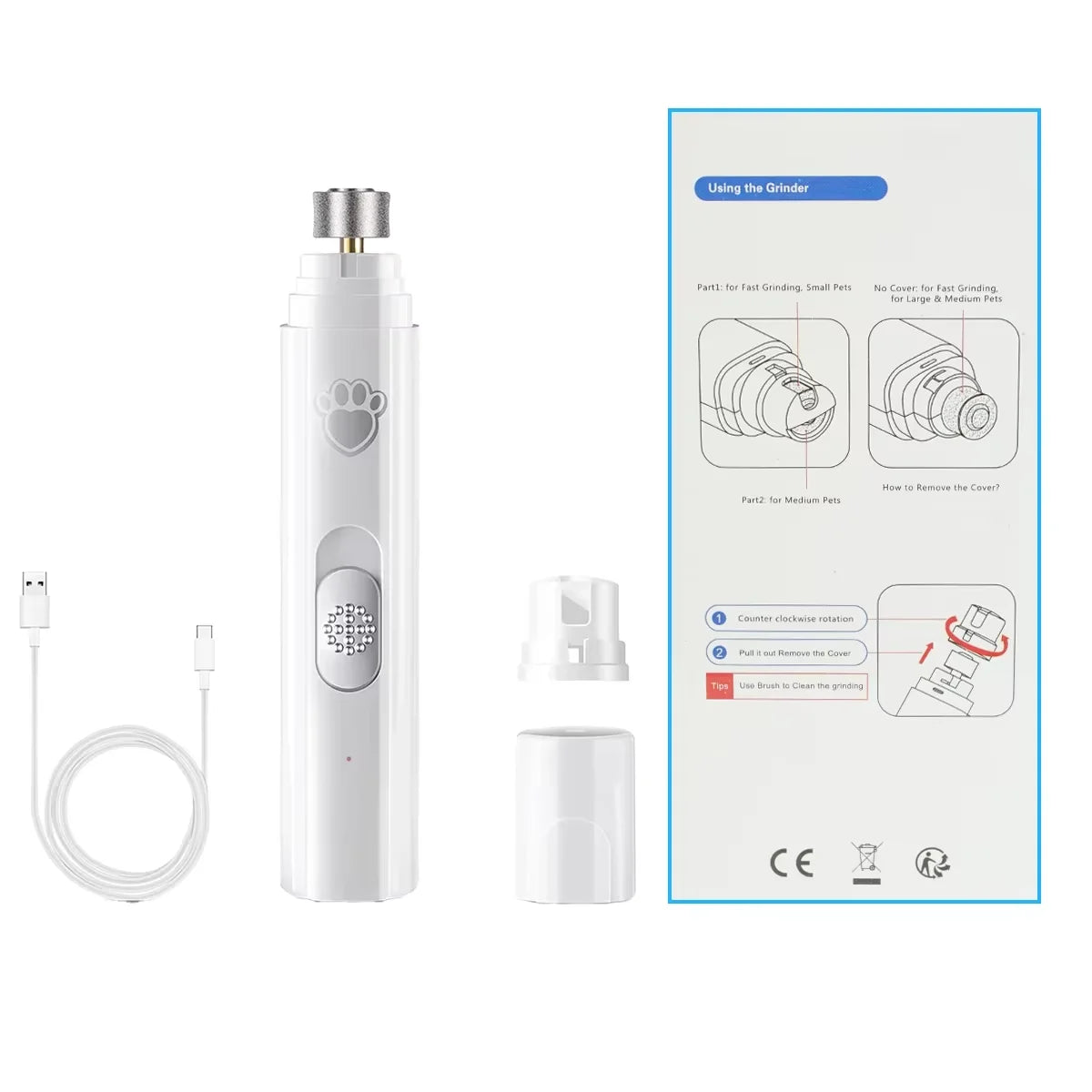 ✨ Gentle Nail Grinder