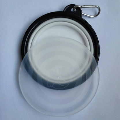🥣 Collapsible Travel Bowl – Keychain Silicone Dish