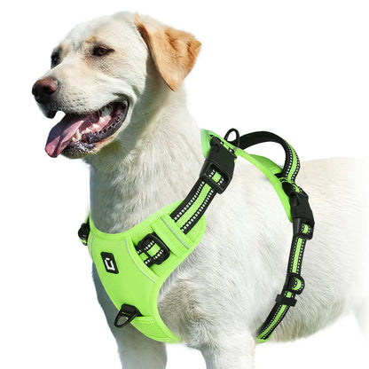 🐕 No-Pull Padded Dog Vest with Control Handle