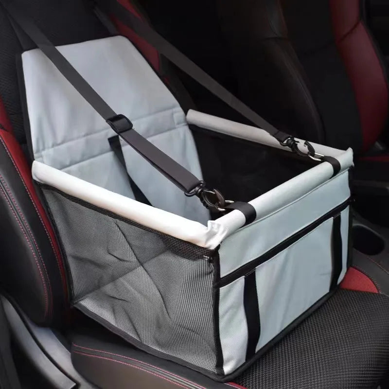 🚗 Foldable Pet Car Seat – Safe & Cosy Booster