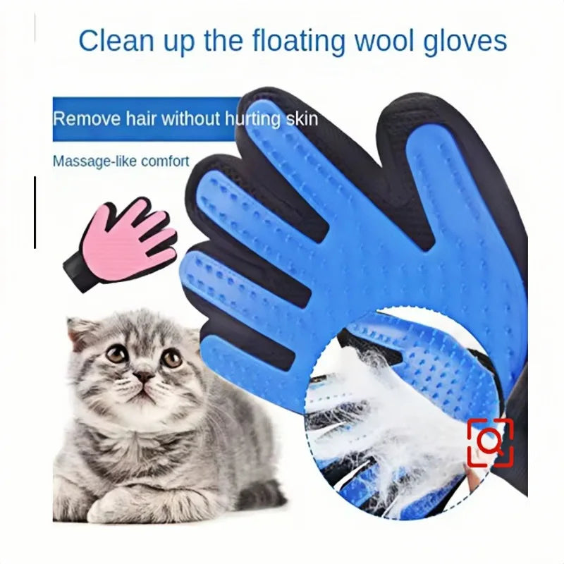 🧤 Pet Hair Glove – Grooming & Massaging Mitt for Dogs & Cats