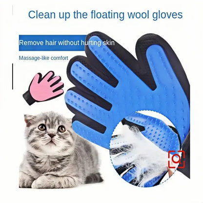 🧤 Pet Hair Glove – Grooming & Massaging Mitt for Dogs & Cats