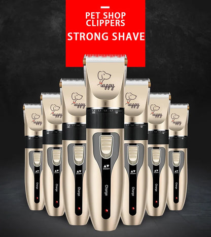 ✂️ Rechargeable Pet Clipper Grooming Kit – All-in-One Trimmer Set