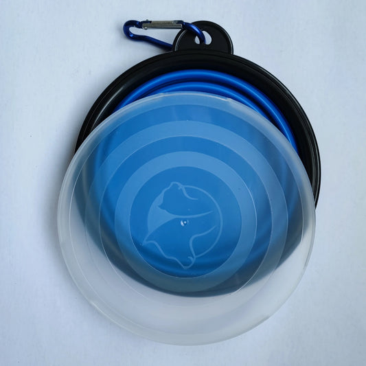 🥣 Collapsible Travel Bowl – Keychain Silicone Dish