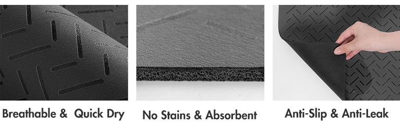 🐾 Waterproof Feeding Mat – Absorbent Placemat for Pet Bowls