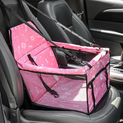 🚗 Foldable Pet Car Seat – Safe & Cosy Booster