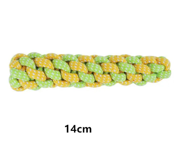 🦴 Rope Ball Chew Toy – Durable Cotton Tugger 🧵