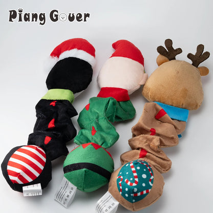 🐧 Elf Penguin Squeaky Toy – Festive Audio Fun