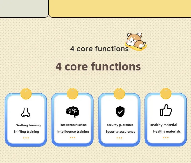 🧩 Dog Puzzle Toy – Interactive Slow Feeder & IQ Booster