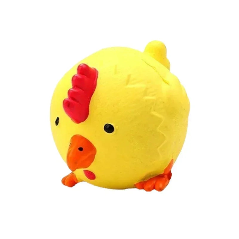 🔊 Vocal Pet Toy – Squeaky Animal Sound Ball