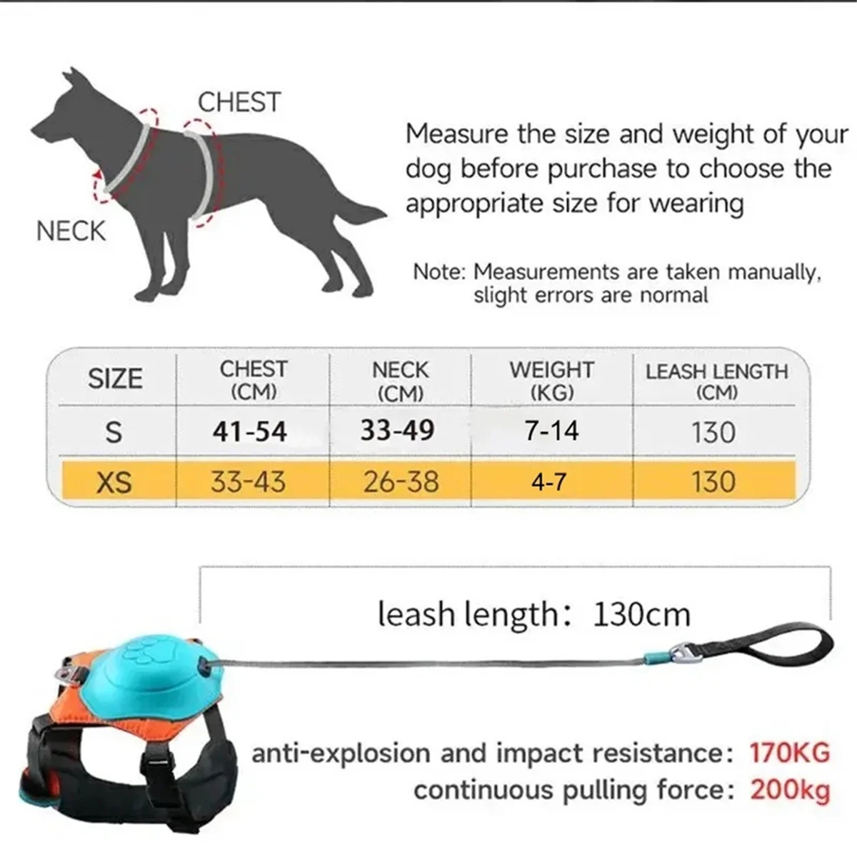 🐶 HLZS 2-in-1 No Pull Dog Harness with Retractable Leash – Comfort, Control & Freedom in One!