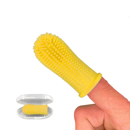 🦷 Silicone Finger Toothbrush – Gentle Dental Tool for Pets