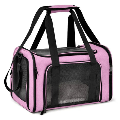 👜 Ventilated Pet Carrier Bag – Airline Approved Travel