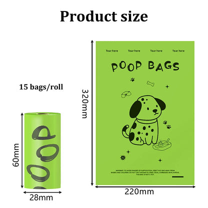 🌸 EPI Biodegradable Dog Poop Bags – Lavender Scent & Dispenser