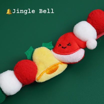 🐾 Vibrant Holiday Bandana – Handmade Festive Scarf