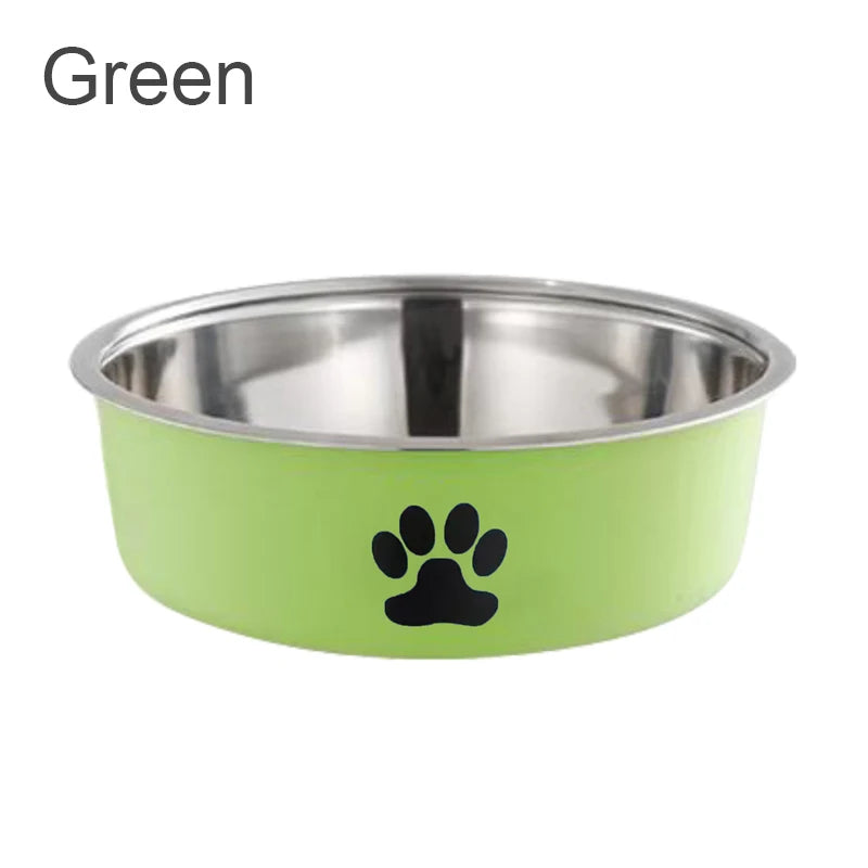 🥣 Stainless Steel Pet Bowl – Non-Slip & Durable