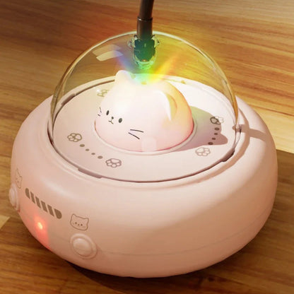 🛸 Smart Teaser UFO Cat Toy – Motion-Activated Fun
